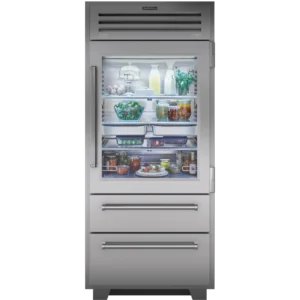 PRO Refrigerator/Freezer with Glass Door