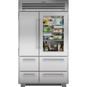 PRO Refrigerator/Freezer with Glass Door